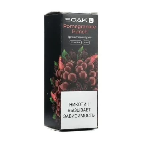 Жидкость SOAK L Pomegranate Punch 30 мл в Томске