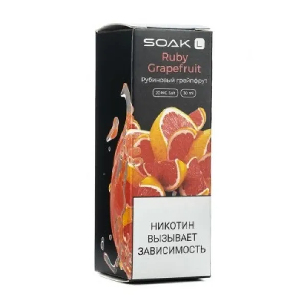Жидкость SOAK L Ruby Grapefruit 30 мл в Томске
