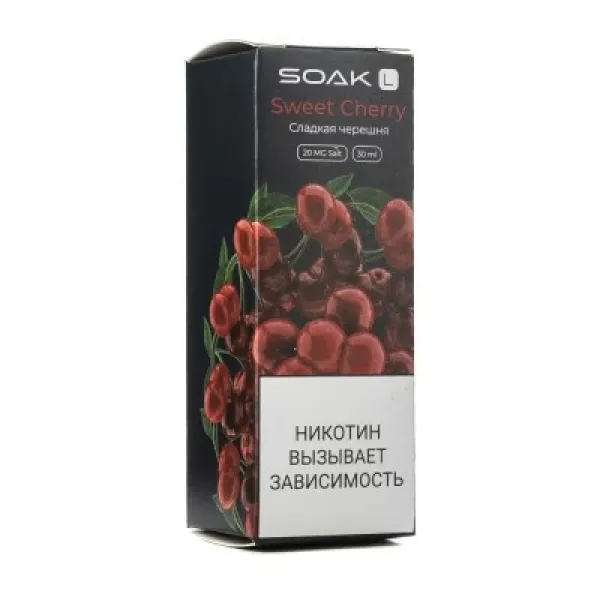Жидкость SOAK L Sweet Cherry 30 мл в Томске