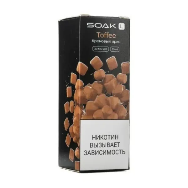 Жидкость SOAK L Toffee 30 мл в Томске