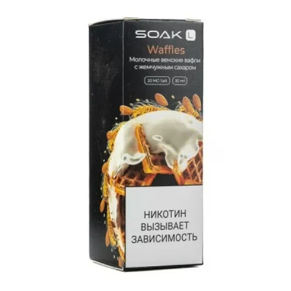 Жидкость SOAK L Waffels 30 мл в Томске