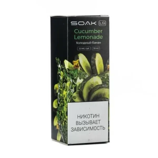Жидкость SOAK LS Cucumber Lemonade 30 мл в Томске