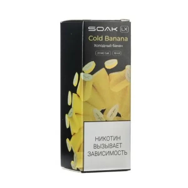 Жидкость SOAK LX Cold Banana 30 мл в Томске