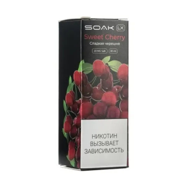 Жидкость SOAK LX Sweet Cherry 30 мл в Томске