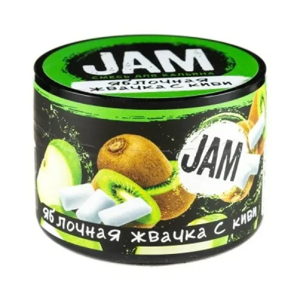 Смесь JAM Яблочная Жвачка с Киви 50 гр в Томске