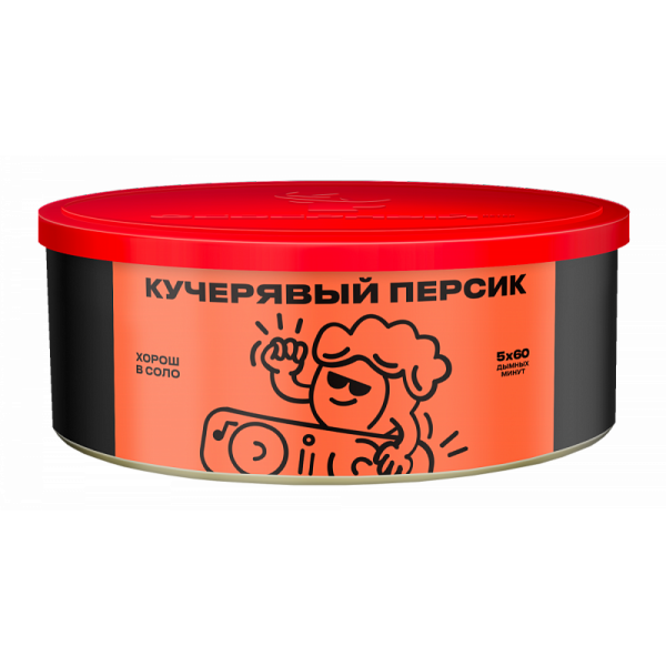 Табак СЕВЕРНЫЙ КУЧЕРЯВЫЙ ПЕРСИК 100 гр в Томске