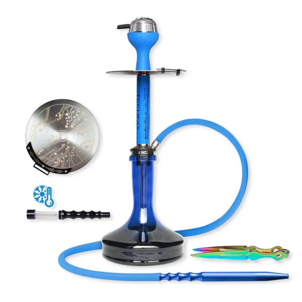 Кальян Seven star TE1 TECHNO Blue 60см в Томске