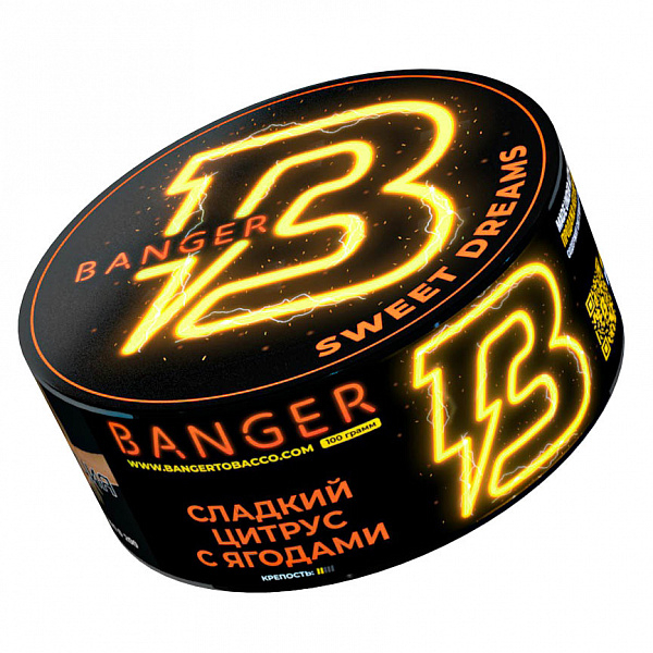 Табак Banger Sweet dreams (Сладкие мечты) 100 гр в Томске