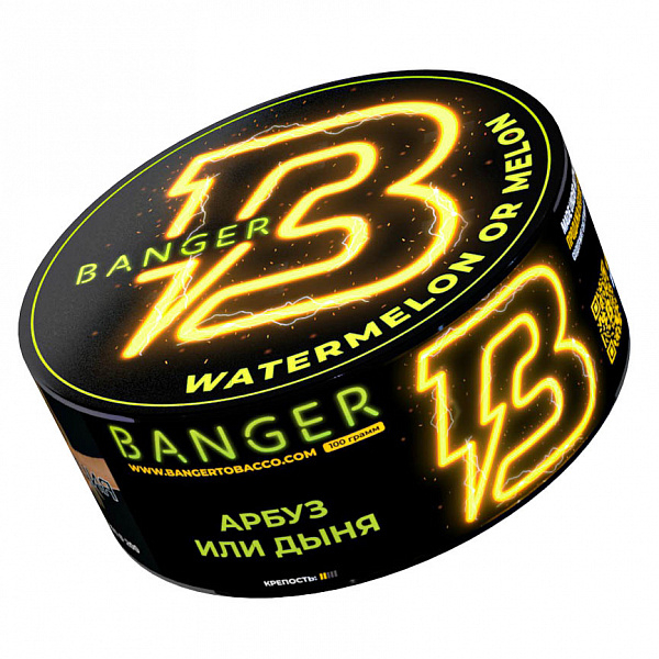 Табак Banger Watermelon or Melon (Арбуз или Дыня) 100 гр в Томске