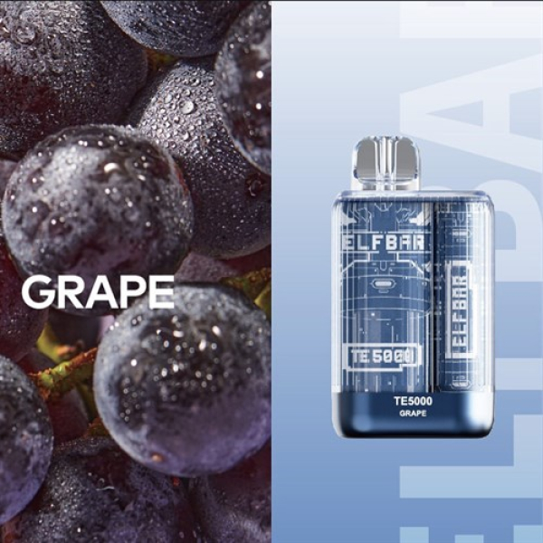 Elfbar TE5000 Grape, 5000 тяг в Томске