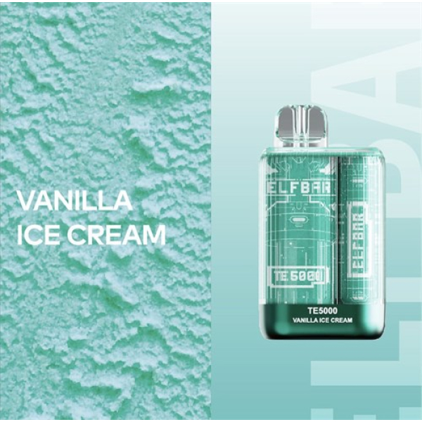 Elfbar TE5000 Vanilla Ice Cream, 5000 тяг в Томске