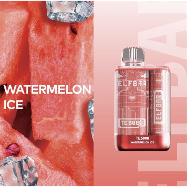 Elfbar TE5000 Watermelon Ice, 5000 тяг в Томске
