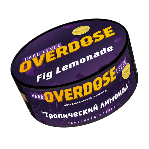 Табак Overdose Fig Lemonade (Тропический лимонад) 100 гр в Томске