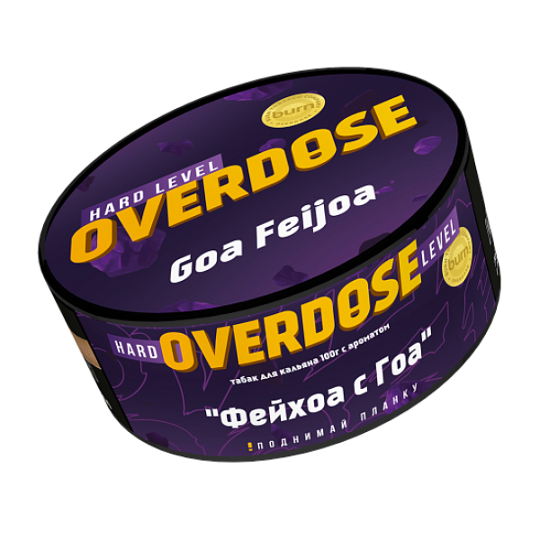 Табак Overdose Goa Feijoa (Фейхоа с Гоа) 100 гр в Томске