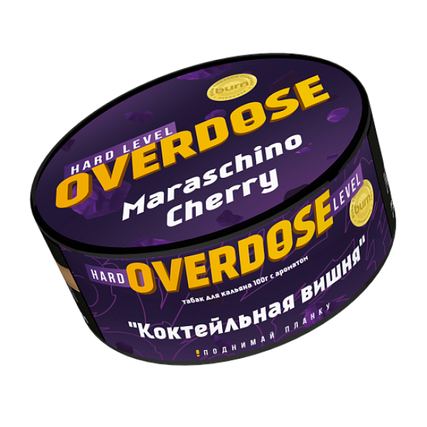 Табак Overdose Maraschino Cherry (Коктейльная вишня) 100 гр в Томске