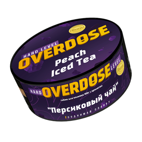 Табак Overdose Peach Iced Tea (Персиковый чай) 100 гр в Томске