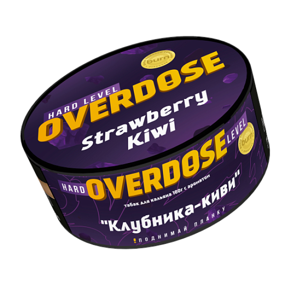 Табак Overdose Strawberry Kiwi (Клубника киви) 100 гр в Томске