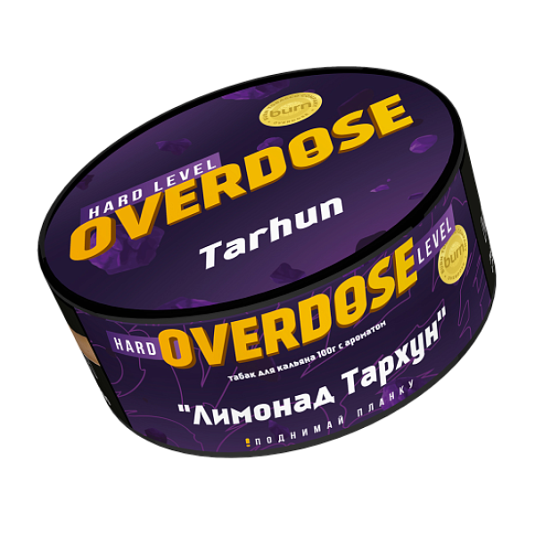 Табак Overdose Tarhun (Лимонад Тархун) 100 гр в Томске
