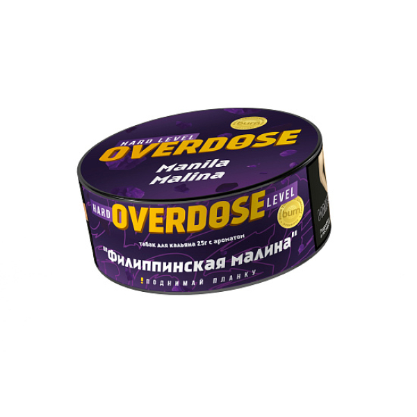 Табак Overdose Manila Malina (Филиппинская малина) 25 гр в Томске