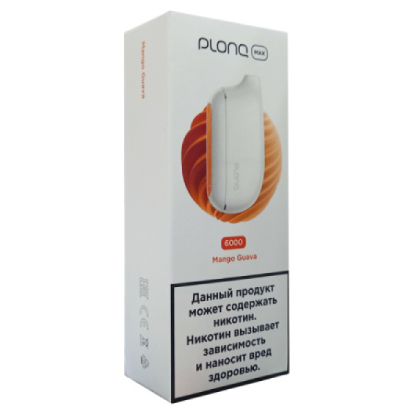 Plonq Max Mango Guava 6000 тяг в Томске