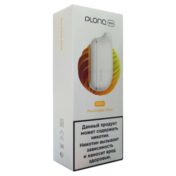 Plonq Max Pina Colada Citrus 6000 тяг в Томске