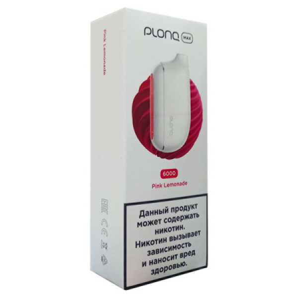 Plonq Max Pink Lemonade 6000 тяг в Томске
