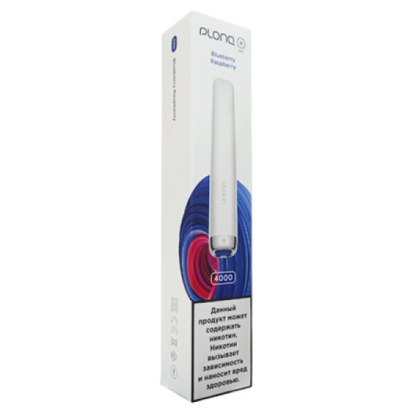 Plonq Plus Pro Blueberry Raspberry 4000 тяг в Томске