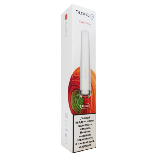 Plonq Plus Pro Guava Citrus 4000 тяг в Томске