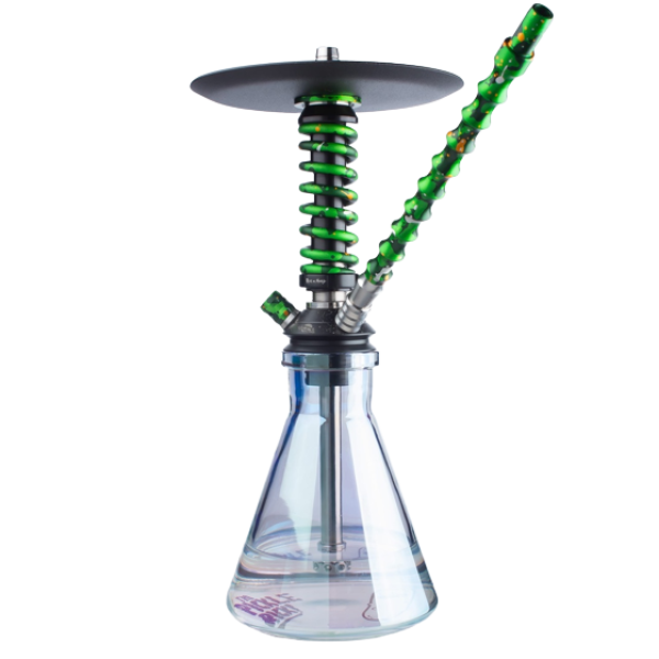 Кальян Mamay Customs Coilovers Micro Rick And Morty (Зелёный, 30 см) в Томске