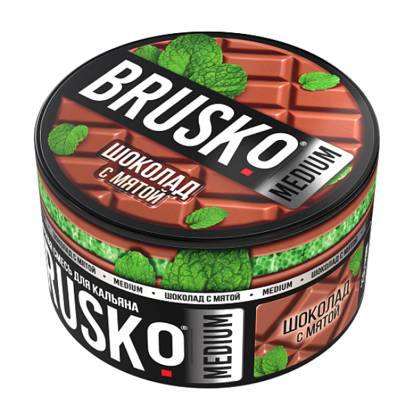 Смесь Brusko Шоколад с мятой 250 гр в Томске