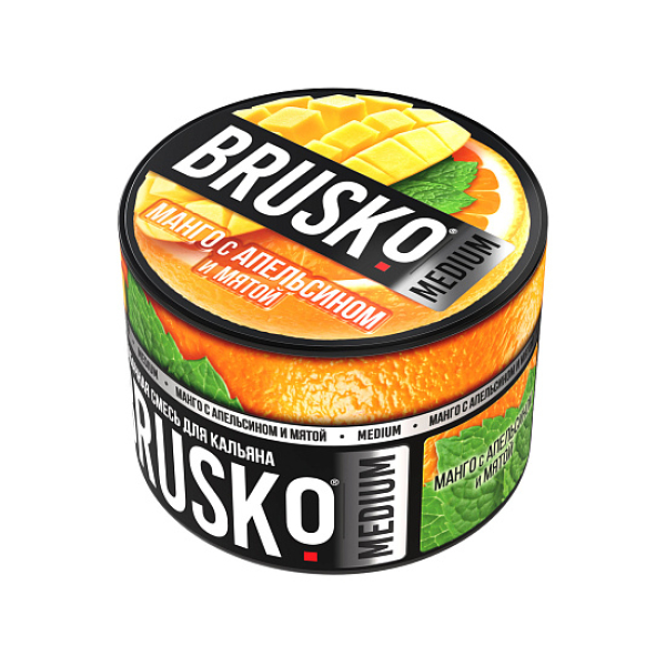 Смесь Brusko Манго с апельсином и мятой 50 гр в Томске