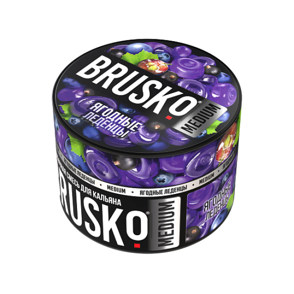 Смесь Brusko Ягодные леденцы 50 гр в Томске