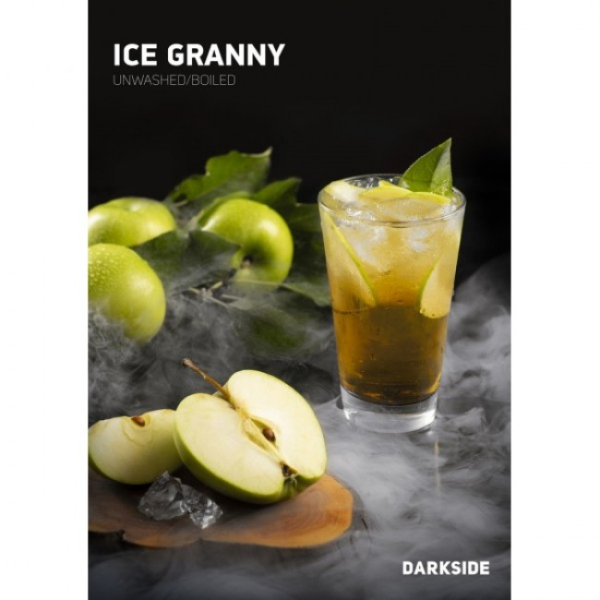 Табак Darkside Core Ice Granny (Ледяное Зеленое Яблоко) 100 гр в Томске