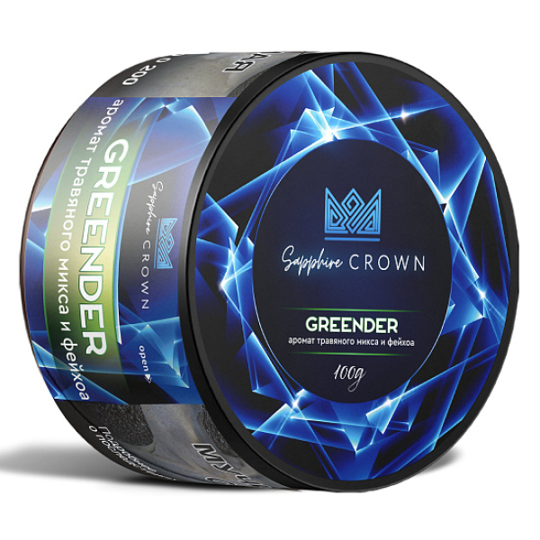 Табак SAPPHIRE CROWN GREENDER  100 грамм в Томске