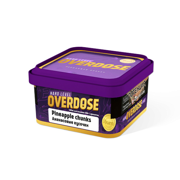 Табак OVERDOSE PINEAPPLE CHUNKS  200 грамм в Томске