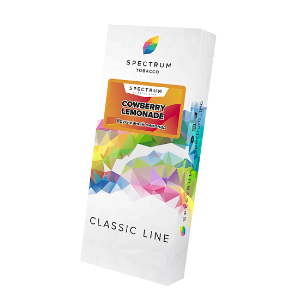 Табак SPECTRUM COWBERRY LEMONADE  100 грамм в Томске