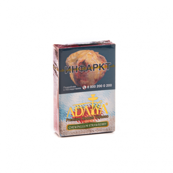 Табак Adalya Chewinggum strawberry  50 грамм в Томске
