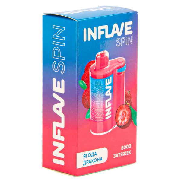 INFLAVE SPIN Ягода Дракона (8000 затяжек) в Томске