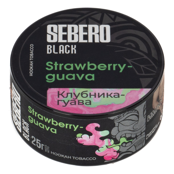 Табак Sebero Black Strawberry Guava  25 грамм в Томске