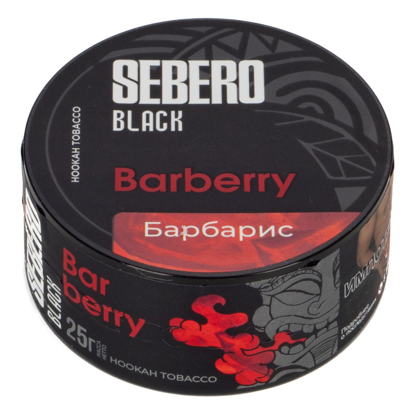 Табак Sebero Black Barberry  25 грамм в Томске