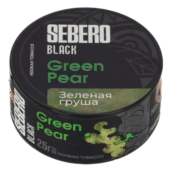 Табак Sebero Black Green Pear  25 грамм в Томске