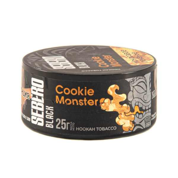 Табак Sebero Black Cookie Monster  25 грамм в Томске