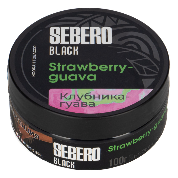 Табак Sebero Black Strawberry Guava  100 грамм в Томске