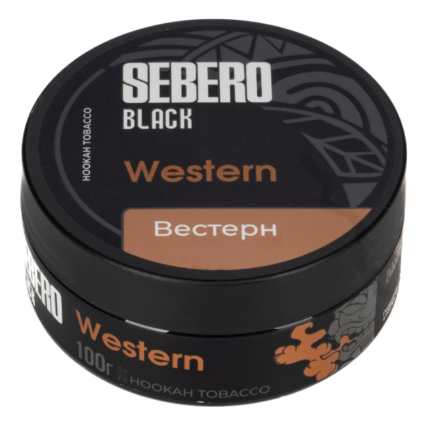 Табак Sebero Black Western  100 грамм в Томске