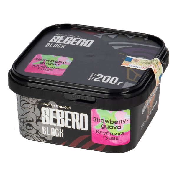 Табак Sebero Black Strawberry Guava  200 грамм в Томске