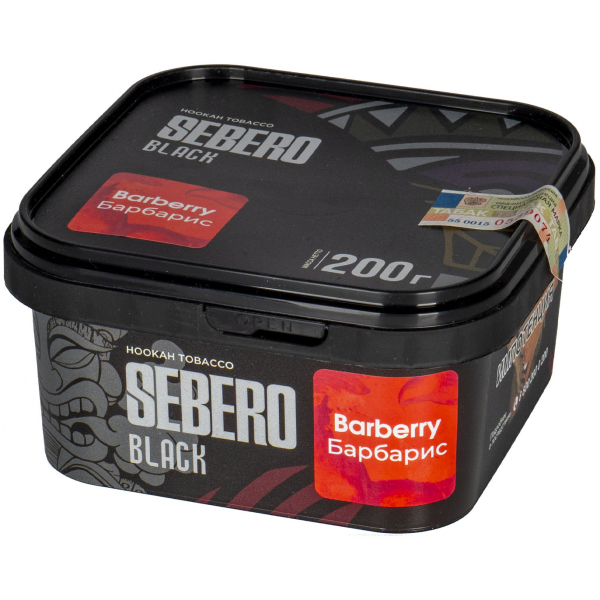 Табак Sebero Black Barberry  200 грамм в Томске