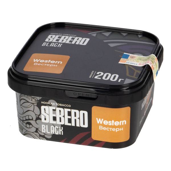 Табак Sebero Black Western  200 грамм в Томске