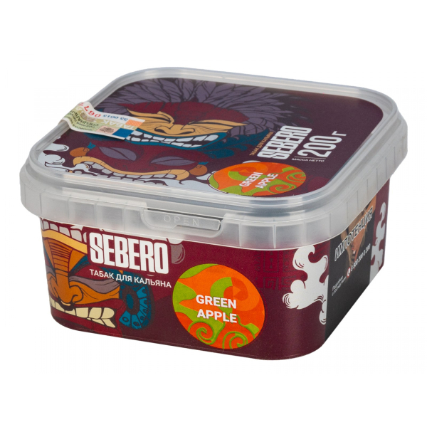 Табак Sebero Green apple  200 грамм в Томске
