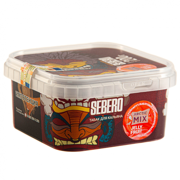 Табак Sebero Arctic Mix Jelly fruit  200 грамм в Томске