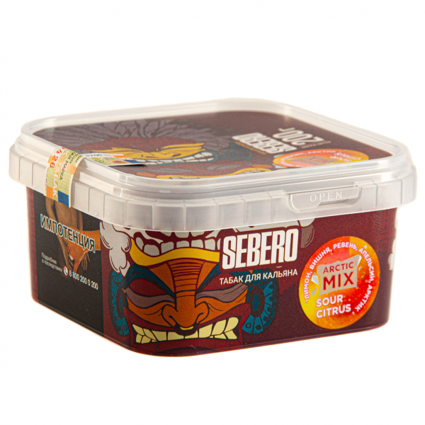 Табак Sebero Arctic Mix Sour citrus  200 грамм в Томске